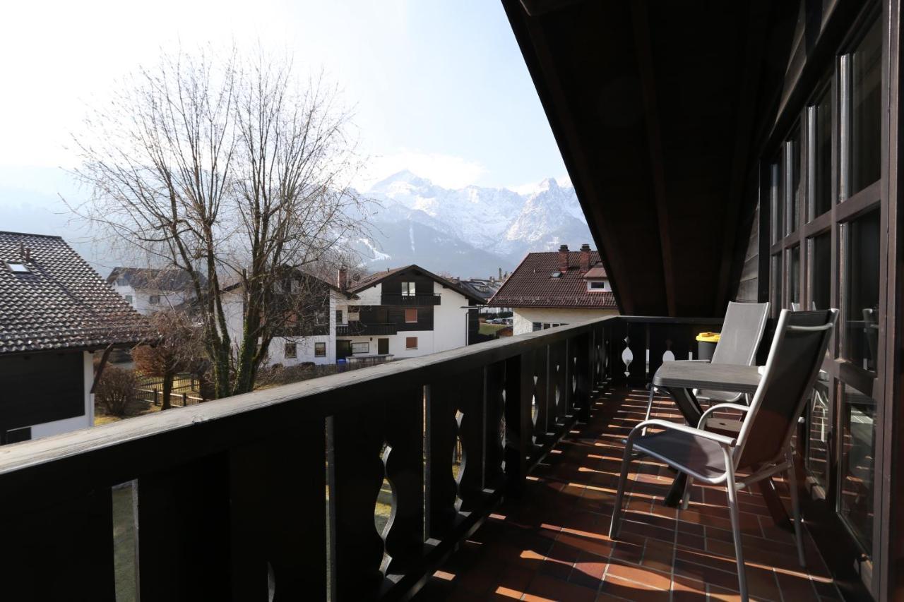 Ferienwohnung Alpspitznest Garmisch-Partenkirchen Ngoại thất bức ảnh